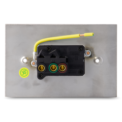 Stainless Steel - Single 10Amp Powerpoint / GPO Outlet