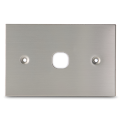 Stainless Steel - 1 Gang Wall Plate