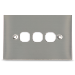 Stainless Steel - 3 Gang Wall Plate