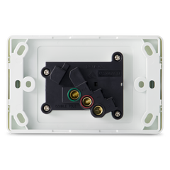 Single 10Amp Powerpoint / GPO Outlet - DOUBLE POLE