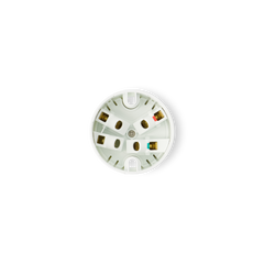 10AMP - Single Plug Base - White