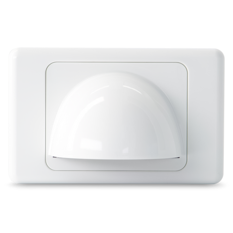 Bull Nose Plate - White