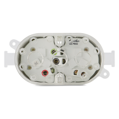 10AMP - Double Plug Base - White