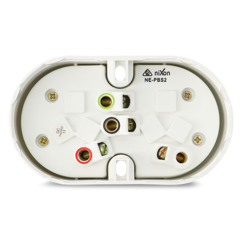 10AMP - Double Plug Base - White