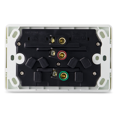 Double 15Amp Powerpoint / GPO Outlet - DOUBLE POLE