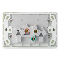 Classic Double 10Amp + 15Amp Powerpoint / GPO Outlet
