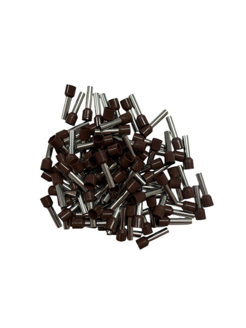 10mm Bootlace Crimp 18mm Long - 100 Pack