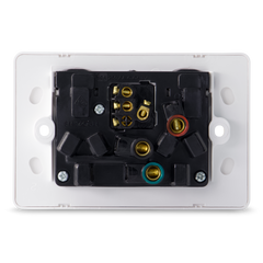 SLIM - Double with extra switch 10Amp Powerpoint / GPO Outlet