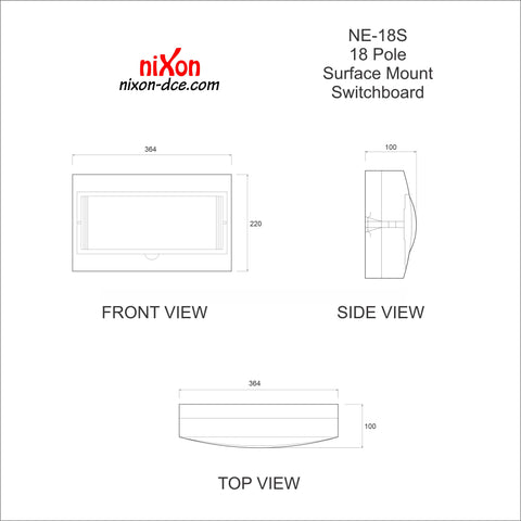 18 Way Surface Switchboard