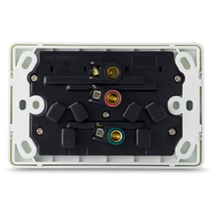 Classic Double 10Amp Powerpoint / GPO Outlet DOUBLE POLE