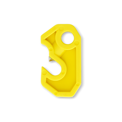 Lock Dog - Small Circuit Breaker Lock Off - Yellow