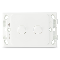 2 Gang - Wall Switch