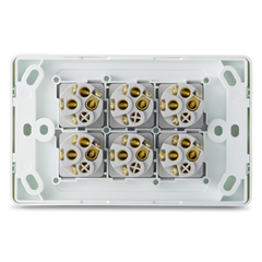 6 Gang - Wall Switch