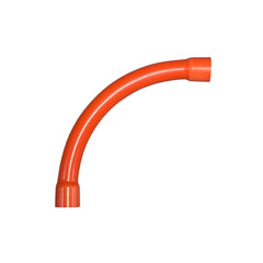 25mm - 90 degree - Sweep Bend - Orange Underground