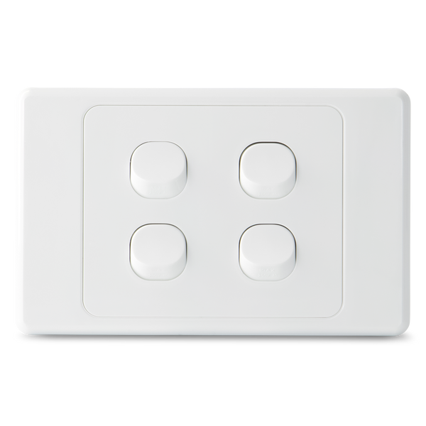 4 Gang - Wall Switch