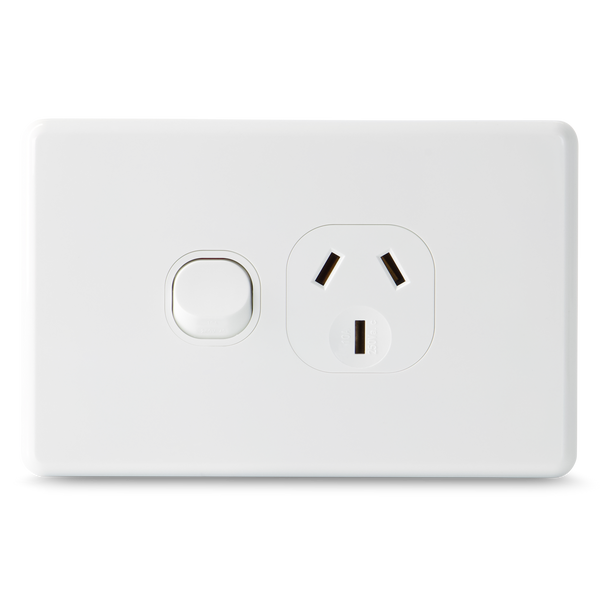 Classic Single 10Amp Powerpoint / GPO Outlet