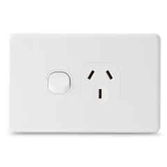 Classic Single 10Amp Powerpoint / GPO Outlet