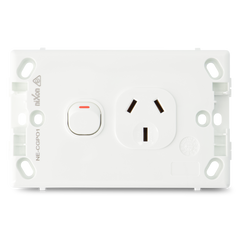 Classic Single 10Amp Powerpoint / GPO Outlet