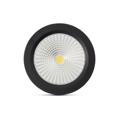 10W Surface Mount Can Light - Black