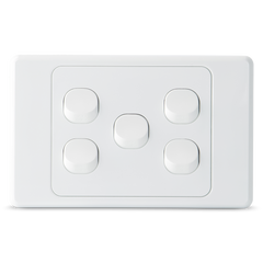 5 Gang - Wall Switch
