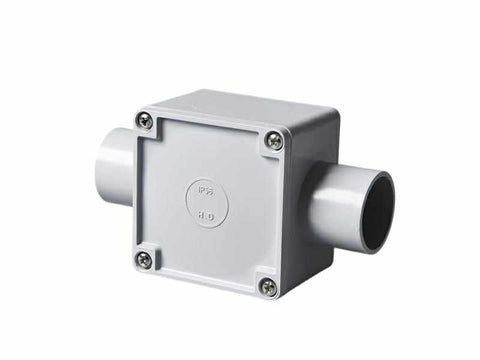 32mm - 2 Way Conduit Box