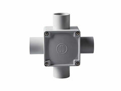 32mm - 4 Way Conduit Box