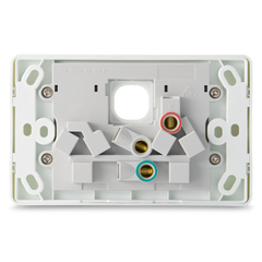 Double 10Amp Powerpoint / GPO Outlet with Provision for extra Switch