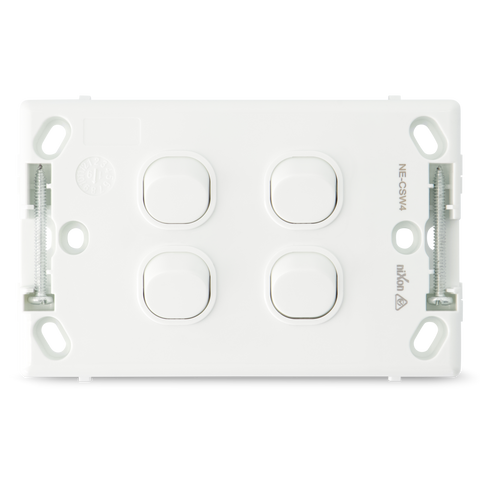 Classic 4 Gang - Wall Switch