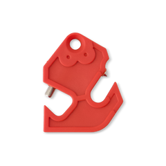 Lock Dog - Multi Circuit Breaker Lock Off - Red