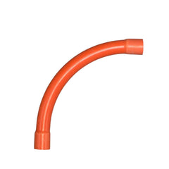 40mm - 90 degree - Sweep Bend - Orange Underground