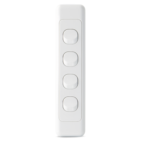 4 Gang  - Architrave Switch