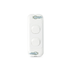 2 Gang  - Architrave Switch