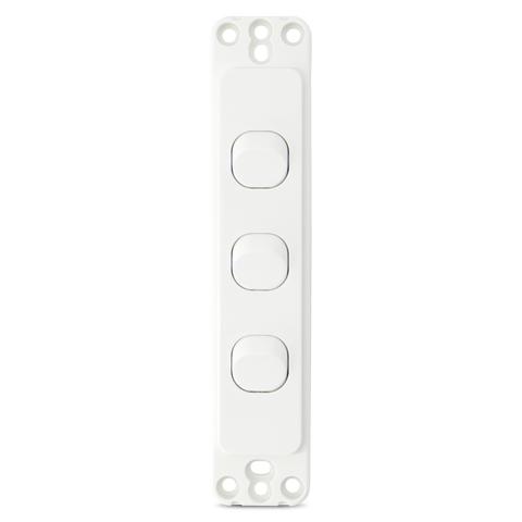 3 Gang  - Architrave Switch