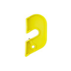Lock Dog - Large Circuit Breaker Lock Off - Yellow