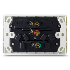 Double 10Amp Powerpoint / GPO Outlet - DOUBLE POLE