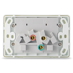 Classic Double 10Amp Powerpoint / GPO Outlet