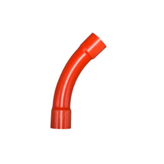 63mm - 45 degree - Sweep Bend - Orange Underground