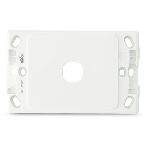 1 Gang - Wall Plate