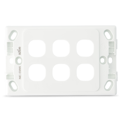 6 Gang - Wall Plate