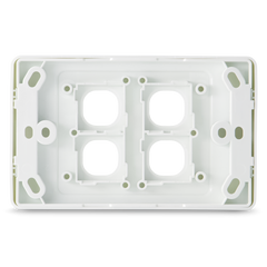 4 Gang - Wall Plate