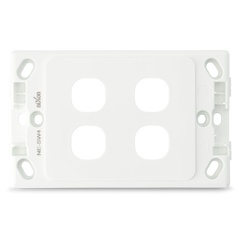 4 Gang - Wall Plate