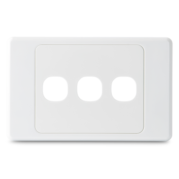 3 Gang - Wall Plate