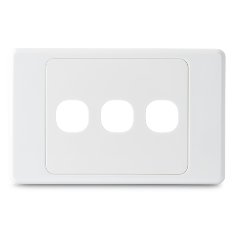 3 Gang - Wall Plate