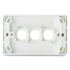 3 Gang - Wall Plate