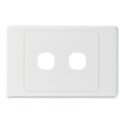 2 Gang - Wall Plate