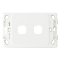 2 Gang - Wall Plate