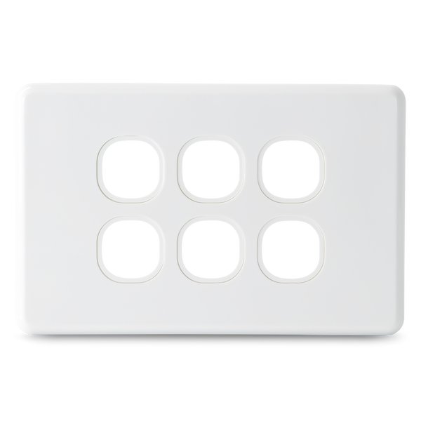 Classic 6 Gang - Wall Plate