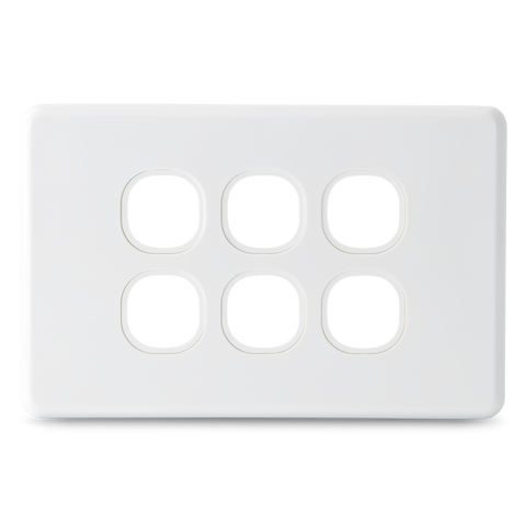Classic 6 Gang - Wall Plate