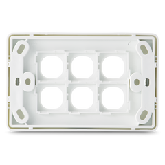 Classic 6 Gang - Wall Plate