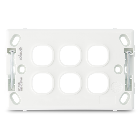 Classic 6 Gang - Wall Plate